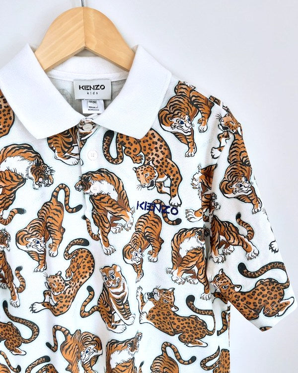 kenzo tiger polo 10Y