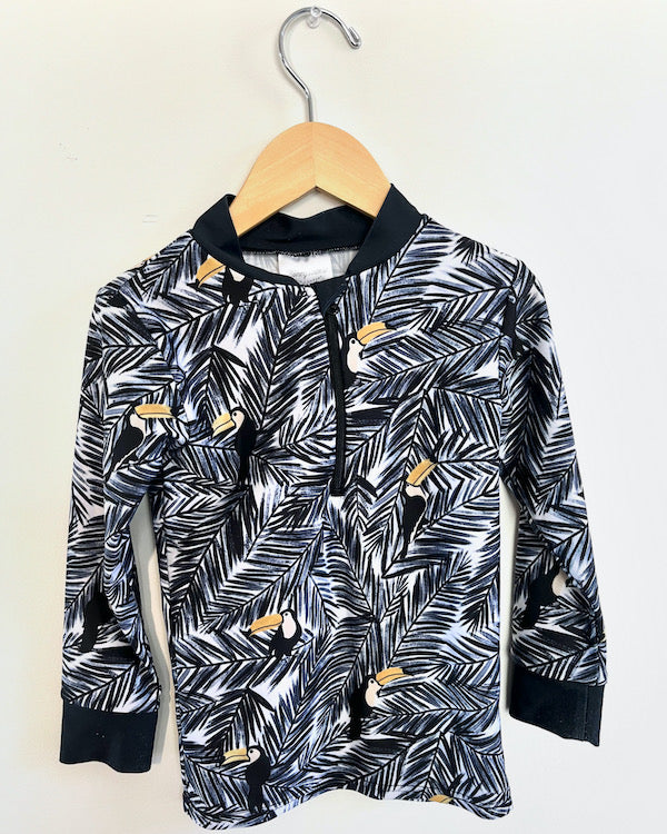 honeysuckle toucan rashguard 8/9Y