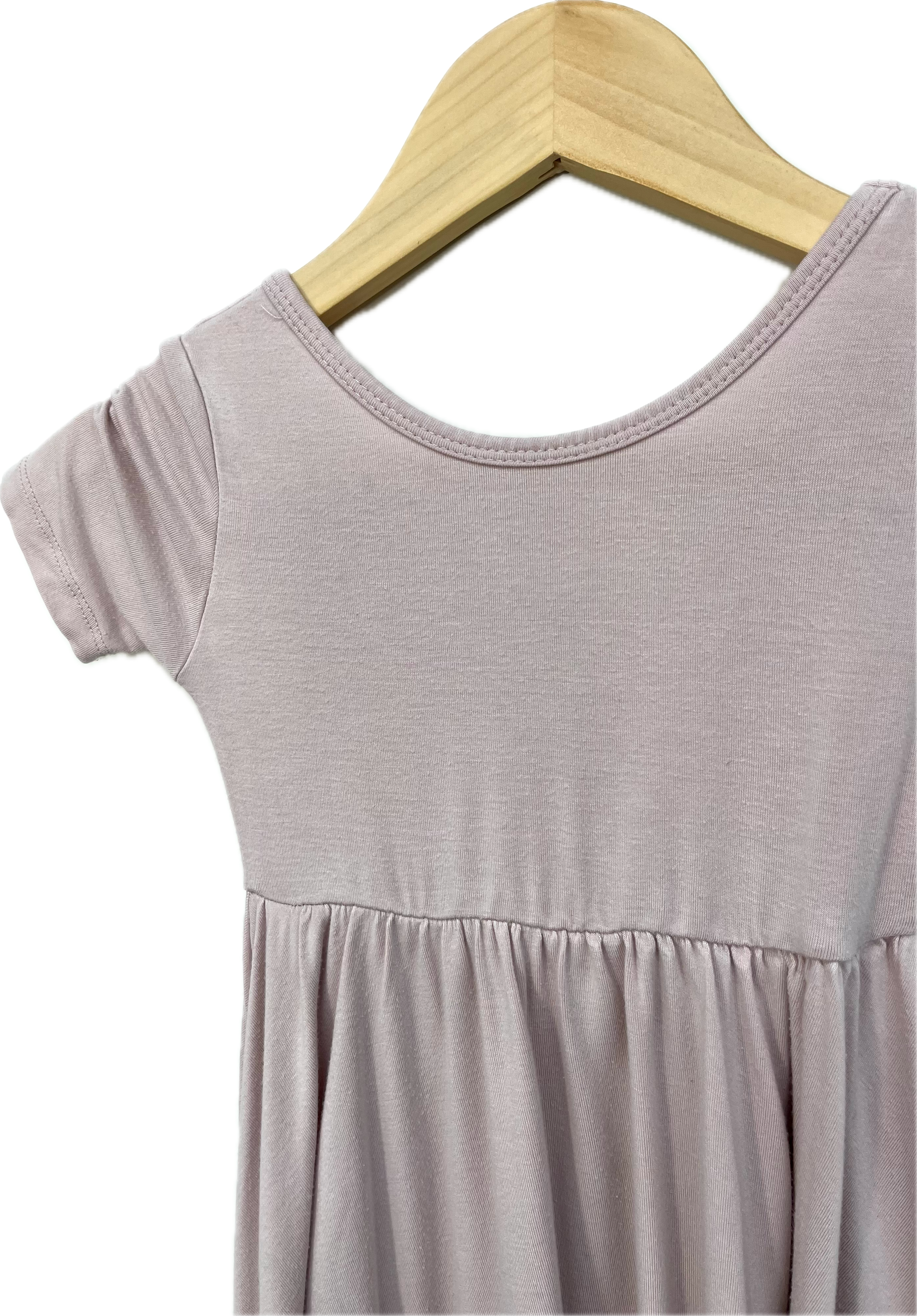 kyte twirl dress blush 2T (pilled, blue stain on front)