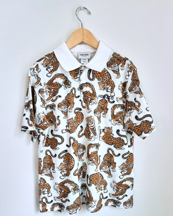 kenzo tiger polo 10Y