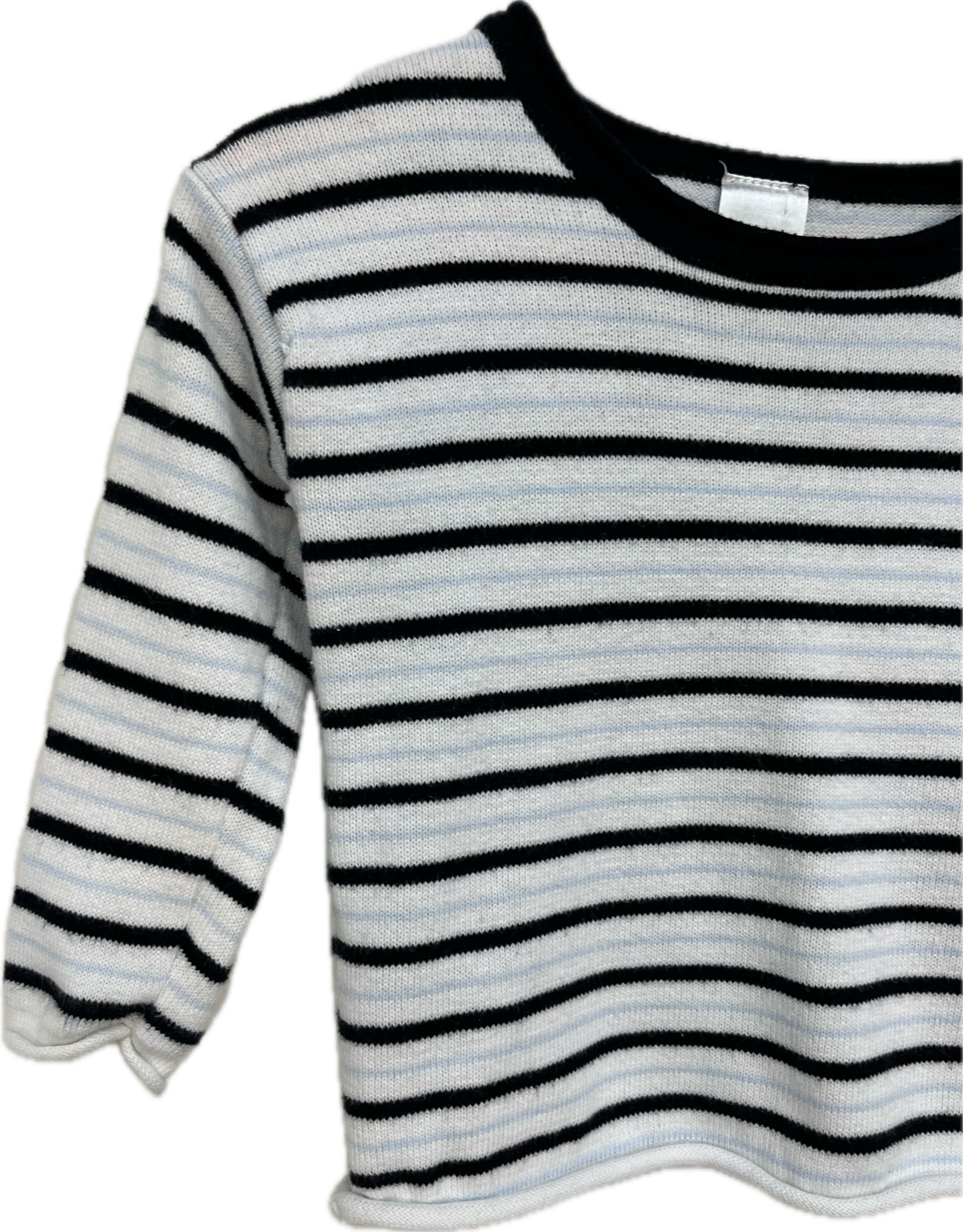 bonds knit stripe shirt 0-6m