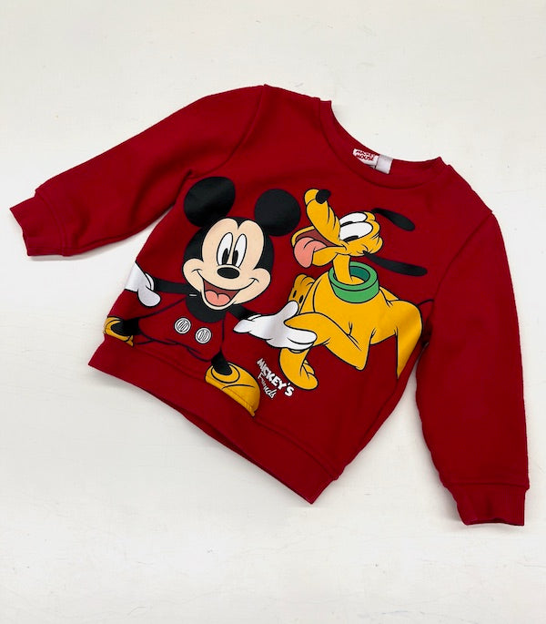 disney mickey goofy sweatshirt 2T