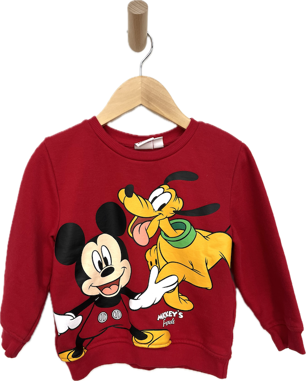 disney mickey goofy sweatshirt 2T