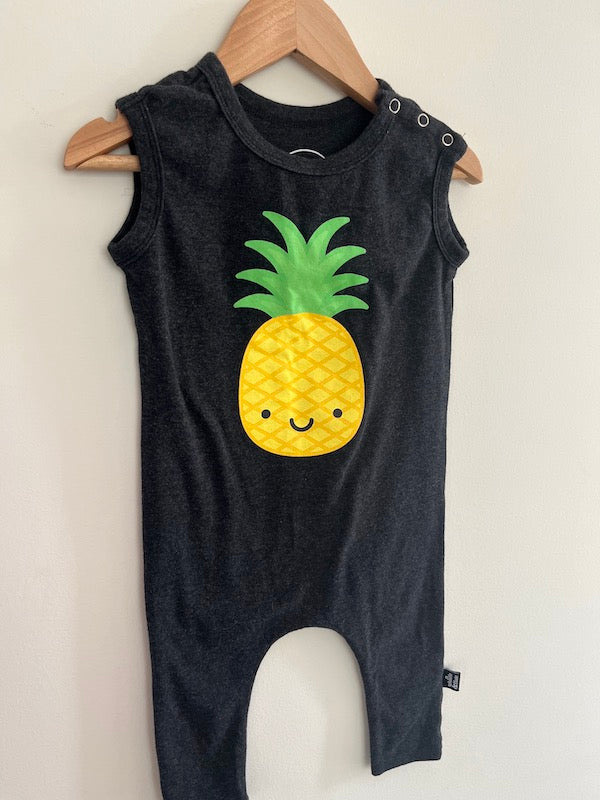 whistle & flute pineapple romper 12-18m