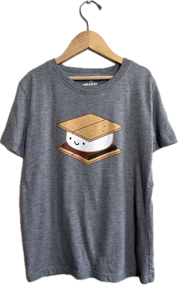 whistle & flute smore shirt 7Y