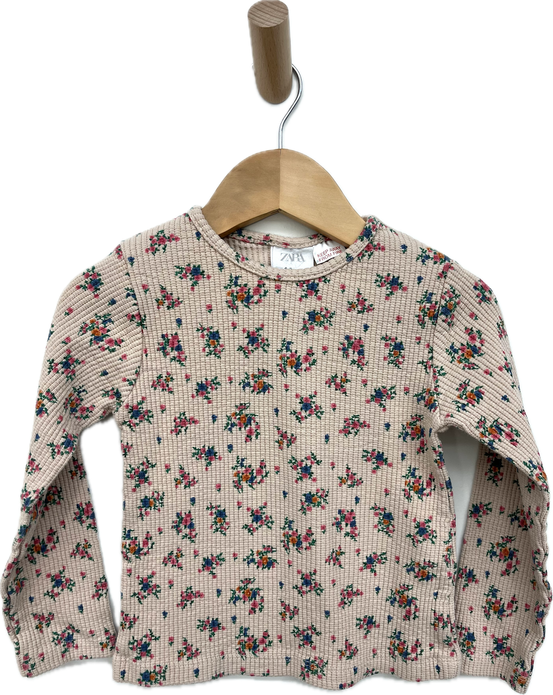 zara floral shirt 4T