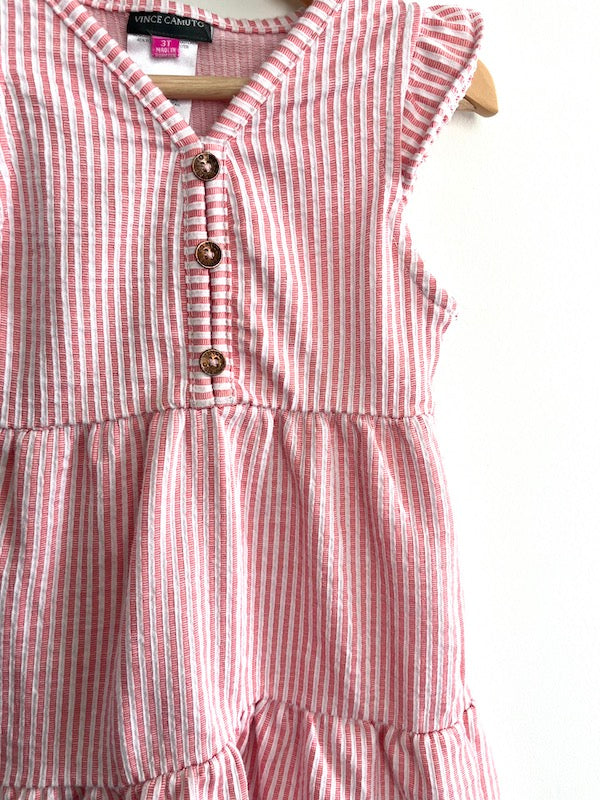 vince camuto ribbed tiered dress 3T