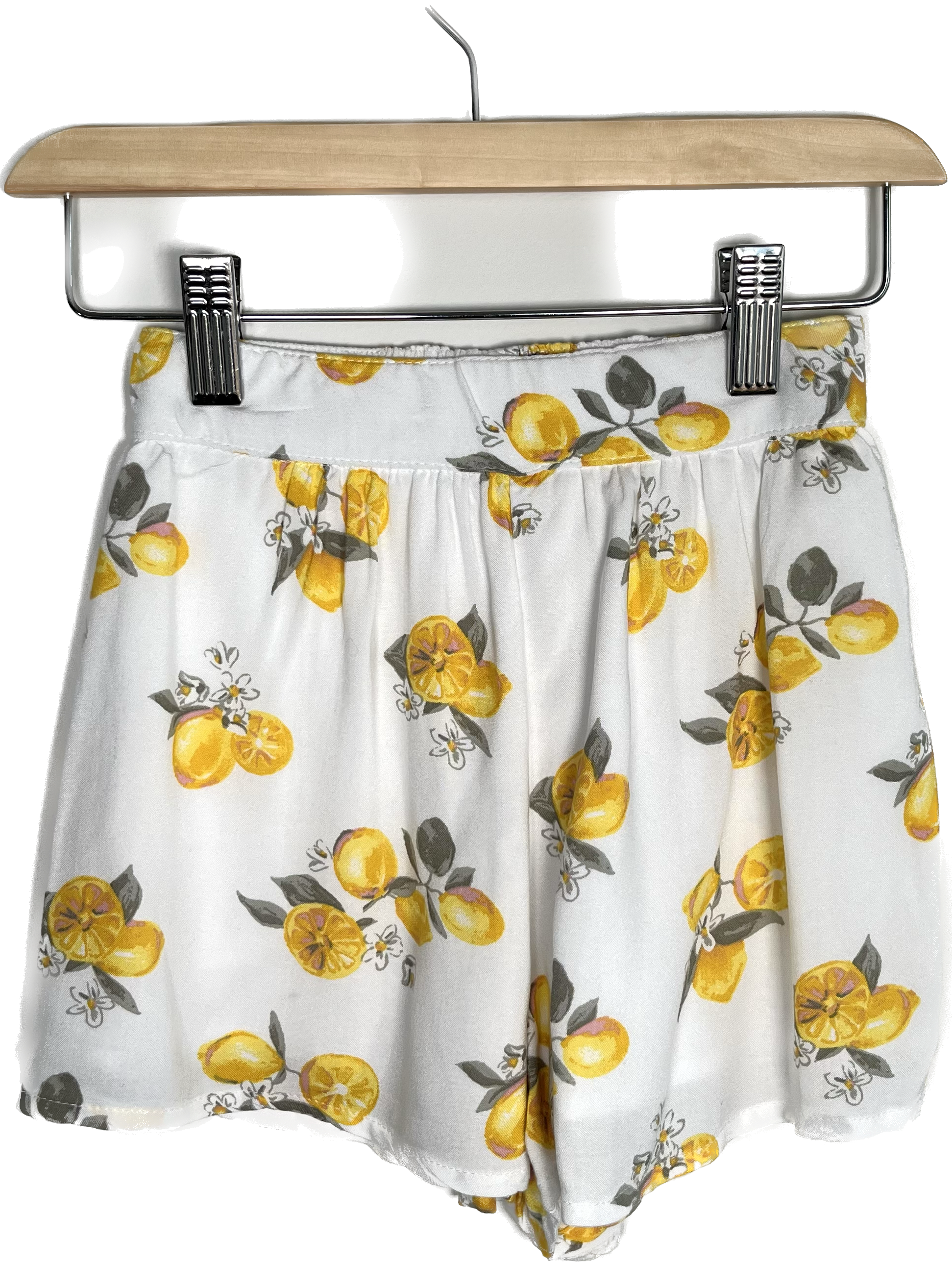 abercrombie kids lemon shorts 7-8Y