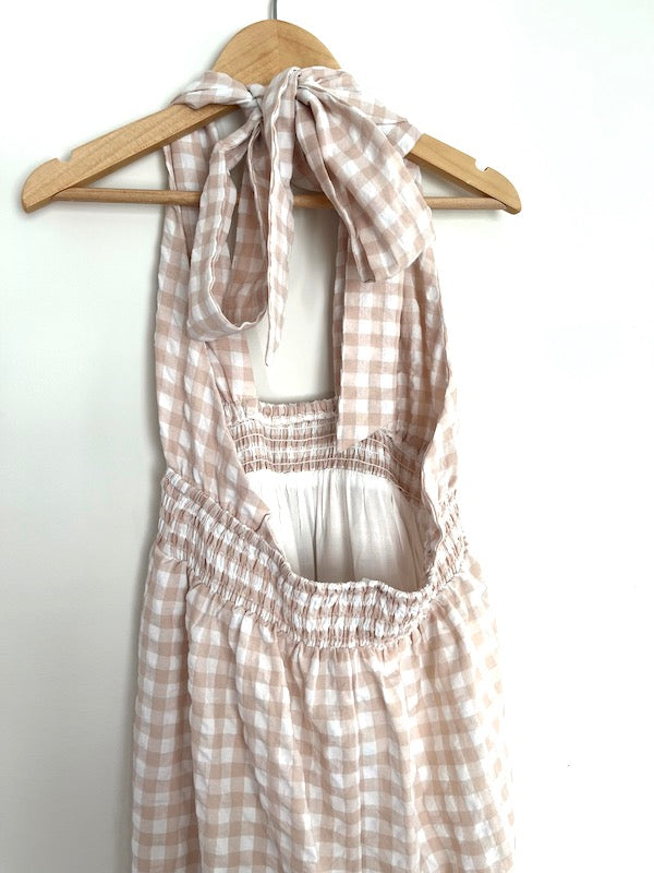 mittoshop gingham dress SMALL