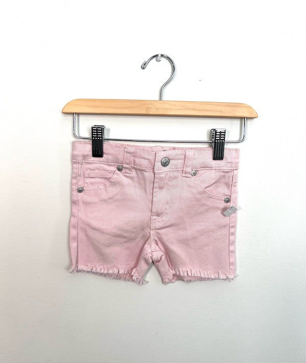 seven pink denim short 3T NWT