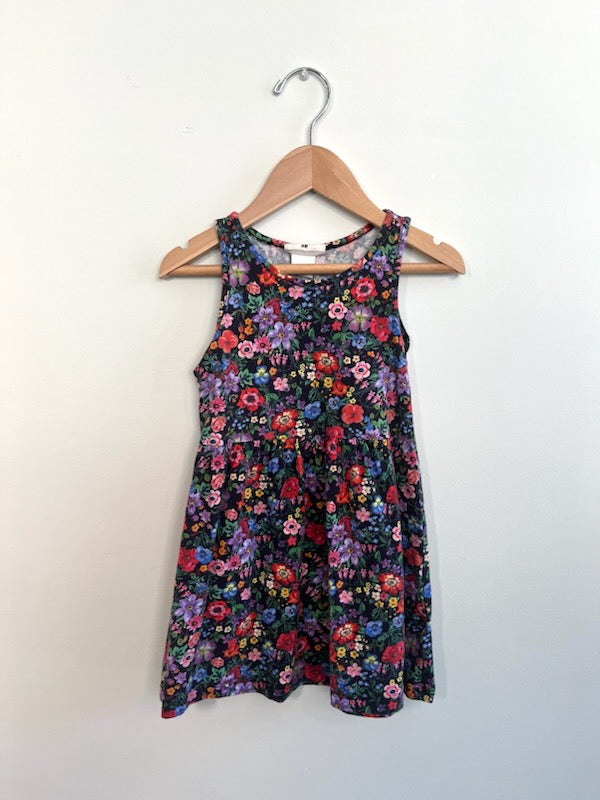 h&m floral dress 3T