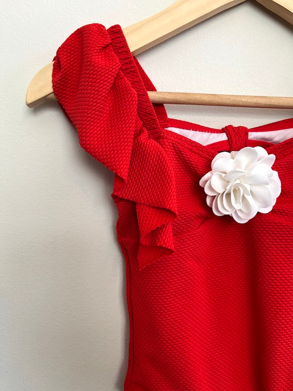 janie + jack red swimsuit 3T