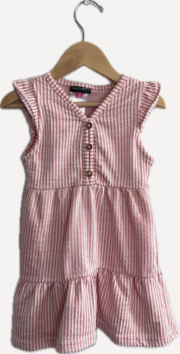 vince camuto ribbed tiered dress 3T