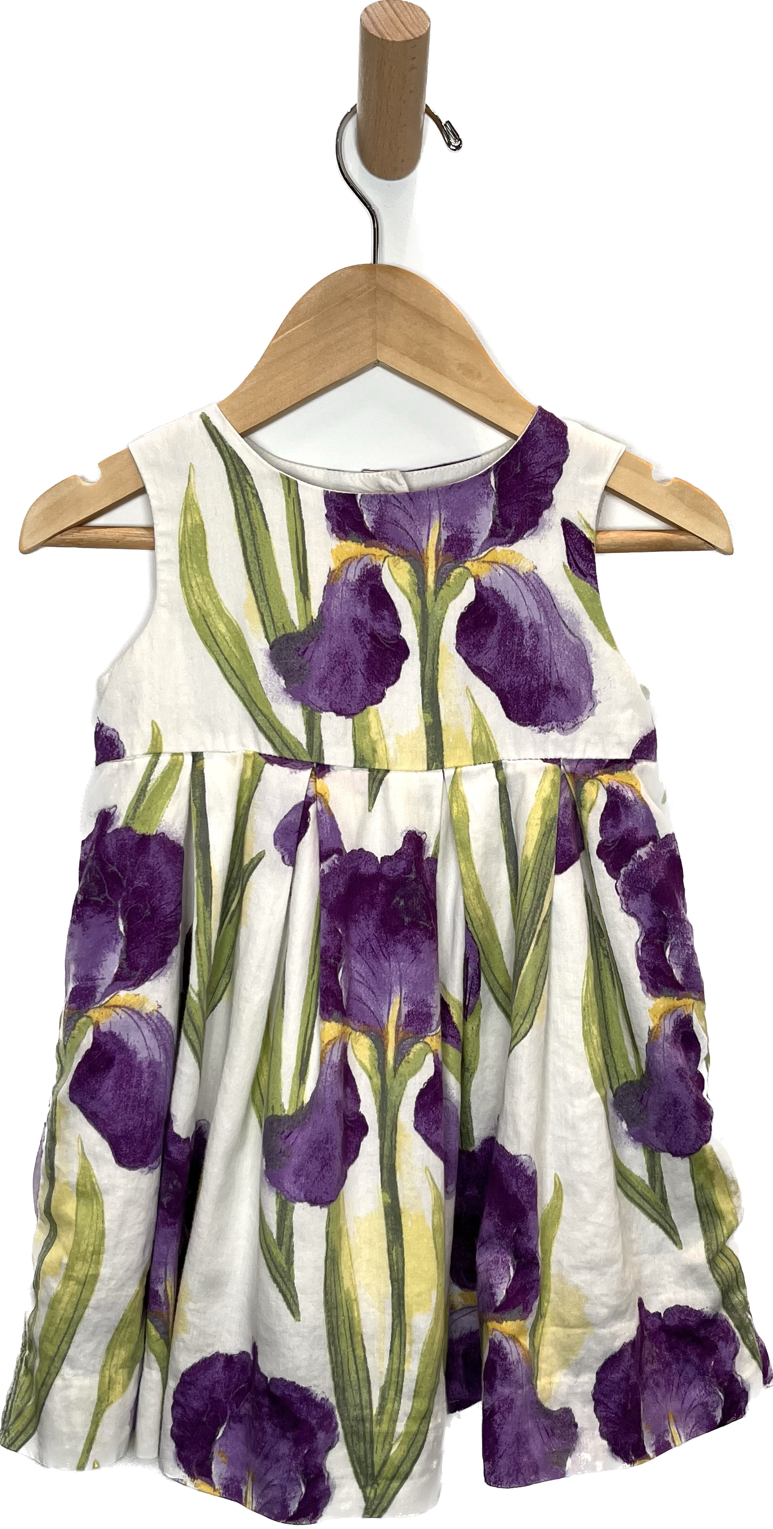 baby gap purple floral dress 18-24m