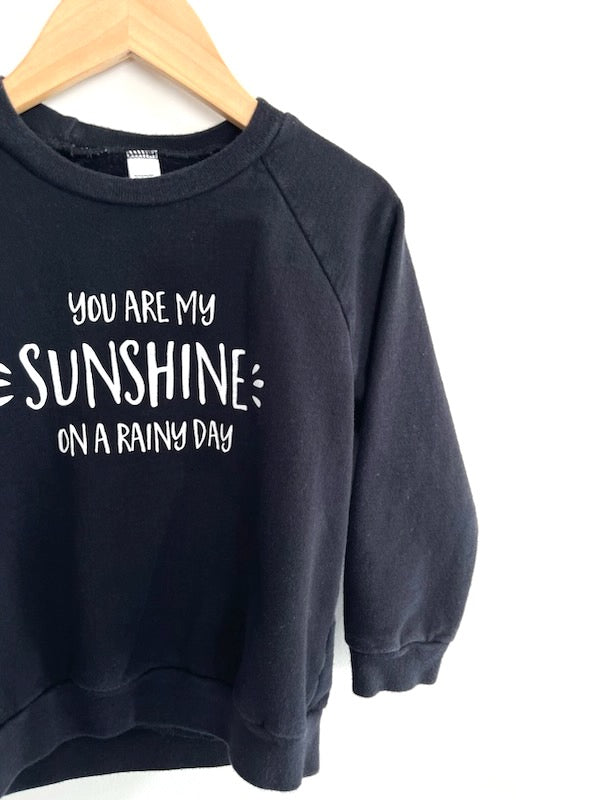 american apparel you are my sunshine pullover 3T