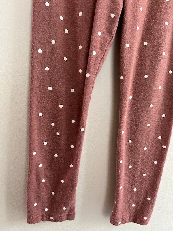 TBA dusty rose dot leggings 2/3T PLAY