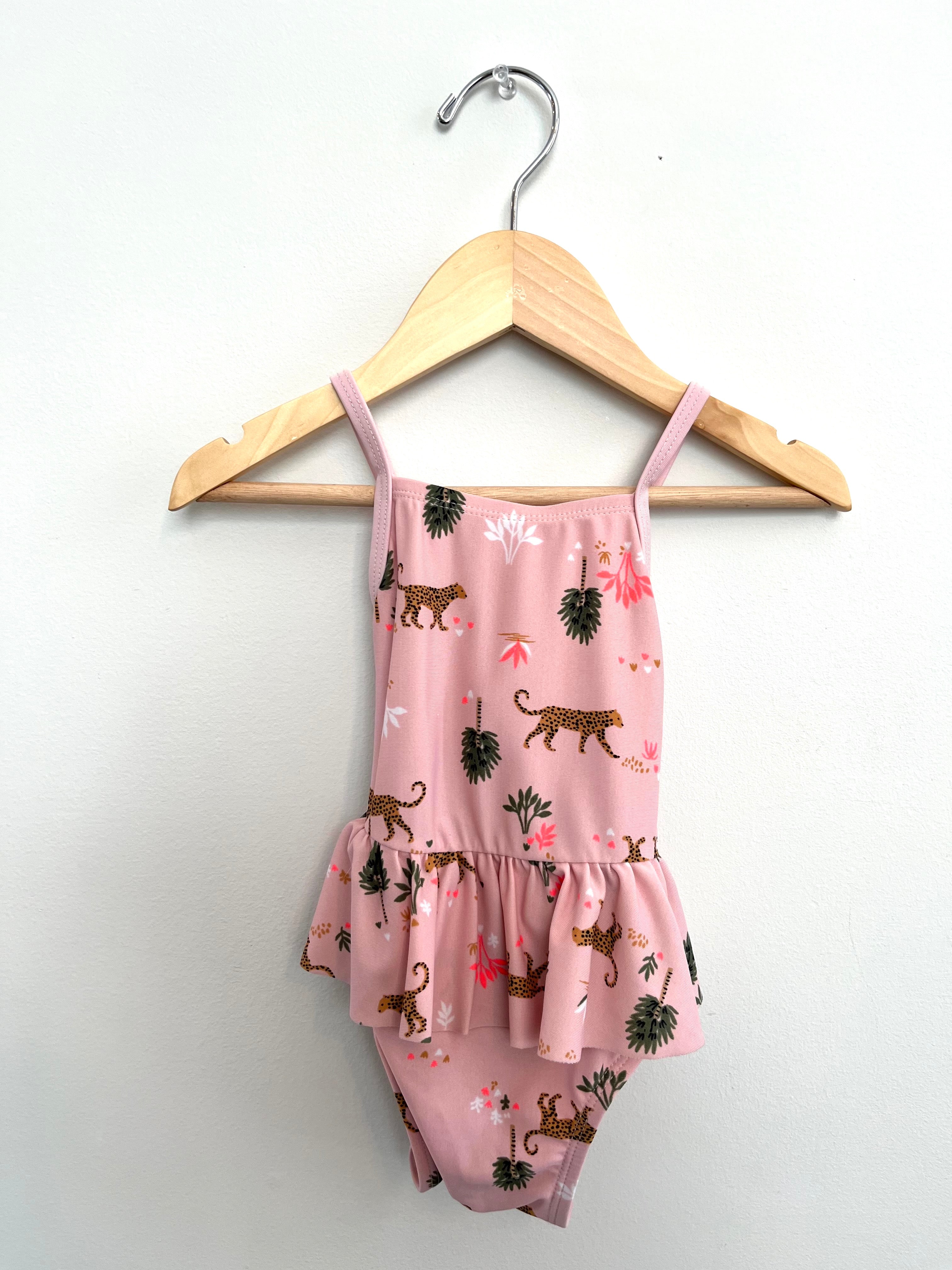 old navy pink tiger 3-6m