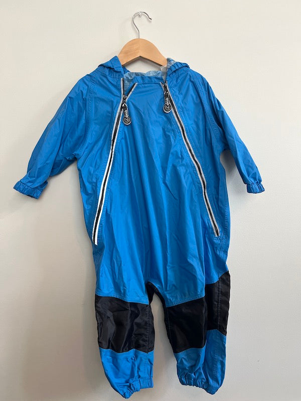 calikids blue rain suit 2T