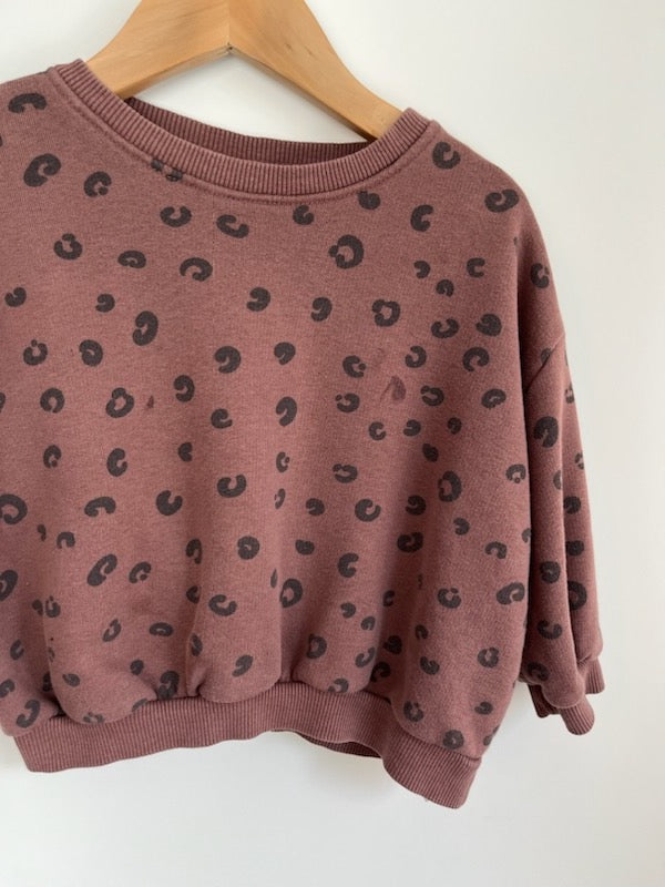 h&m animal print pullover 18-24m PLAY