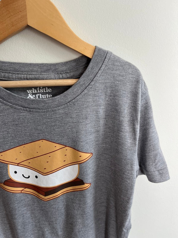 whistle & flute smore shirt 7Y