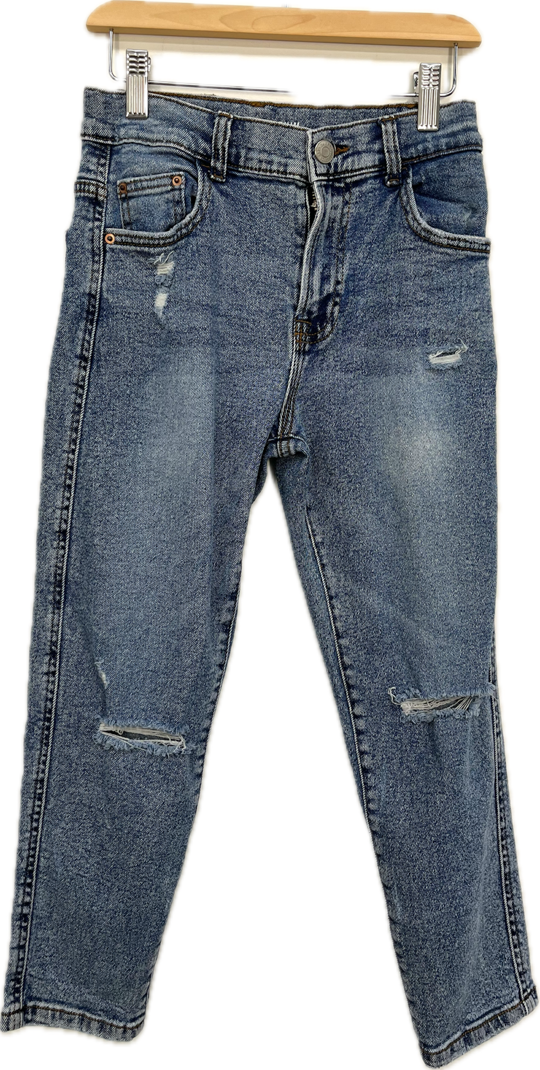 zara distressed jeans 10Y