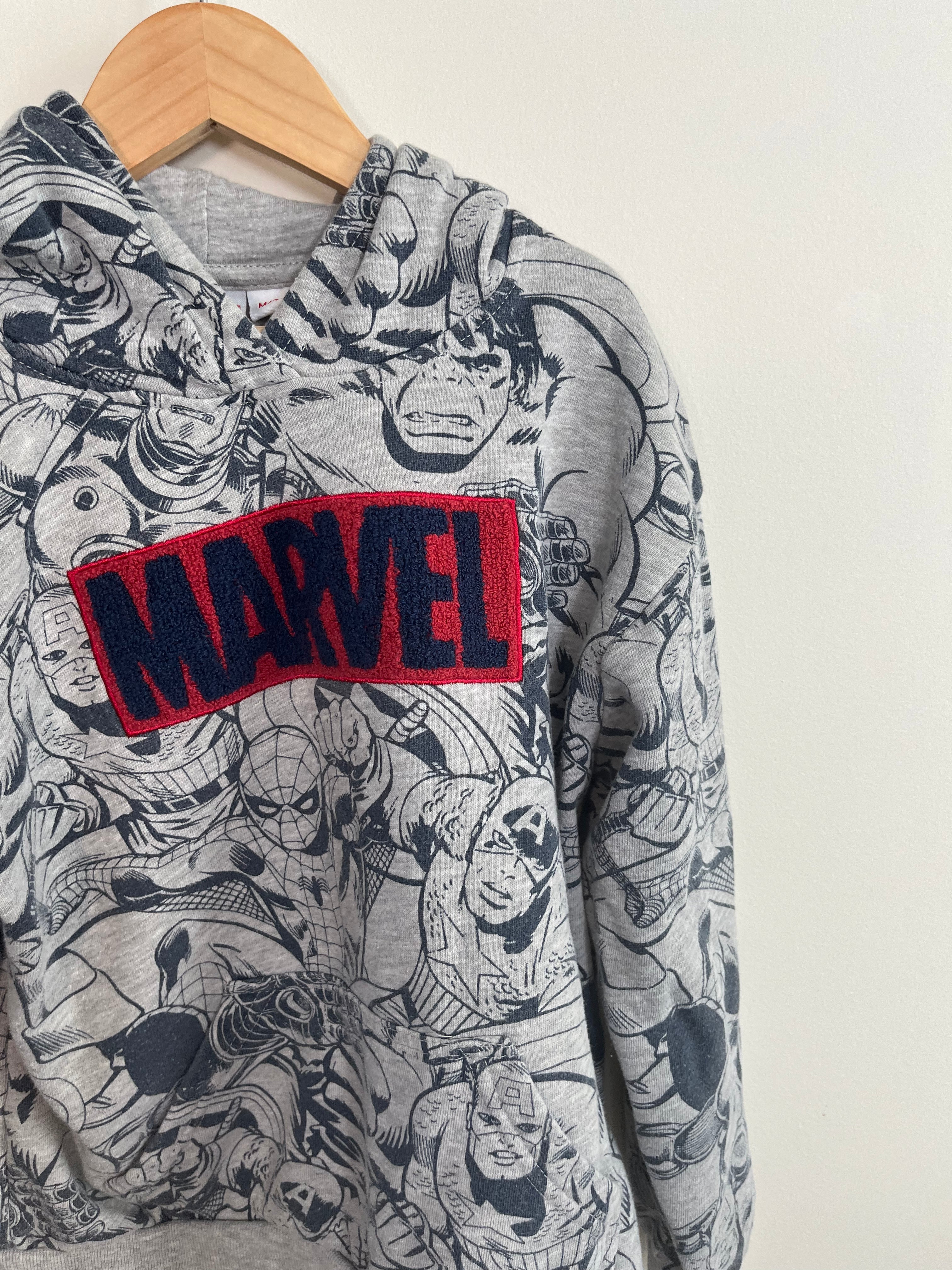 marvel hoodie 7Y