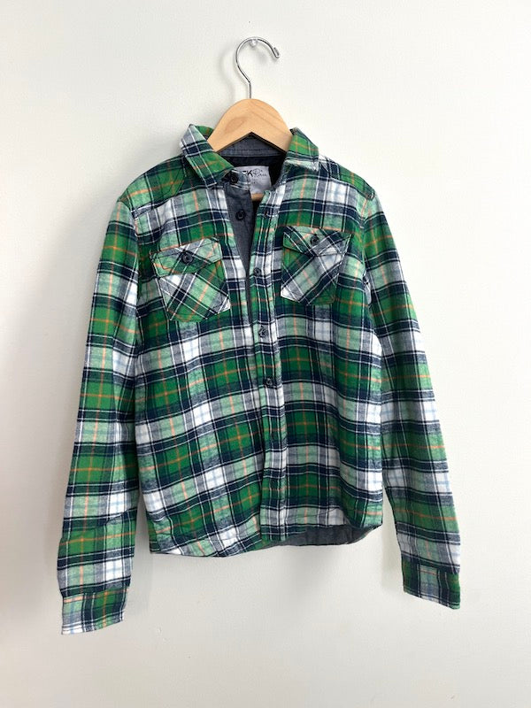 projek raw plaid jacket 7Y