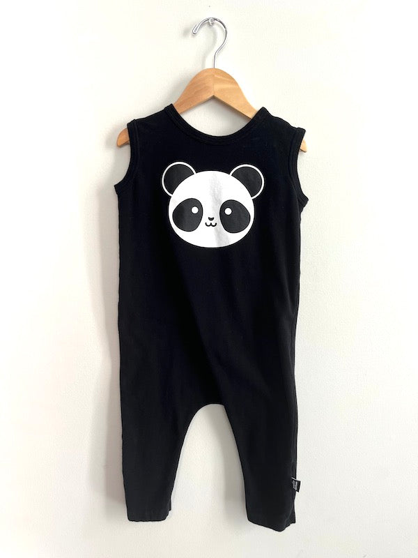 whistle & flute panda jumper 3T