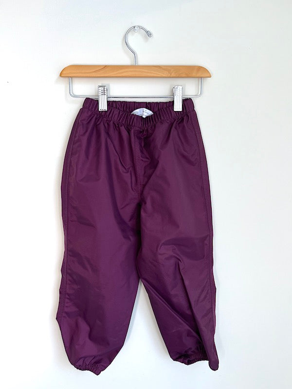 MEC purple rain pants 4T