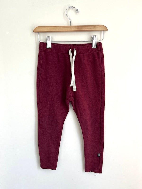 von bon maroon active pants 5T