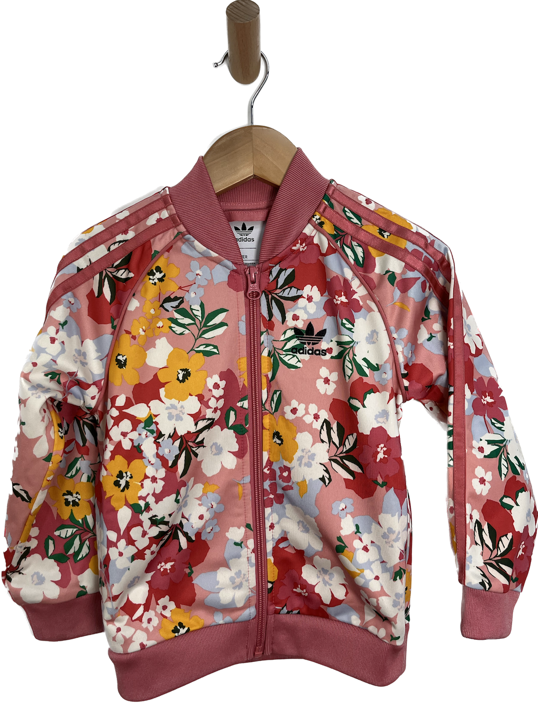 adidas studio london floral track jacket 4T