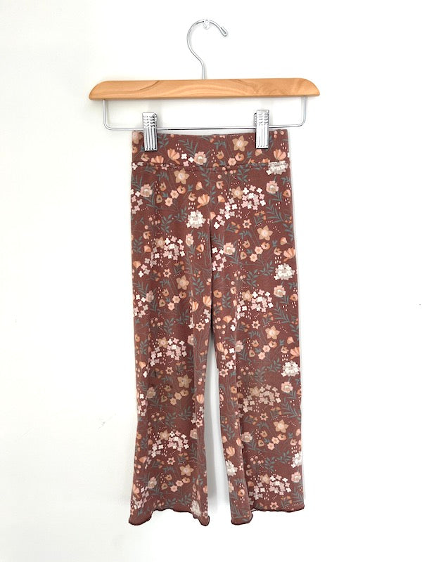 jax + lennon autumn floral pants 3/4T