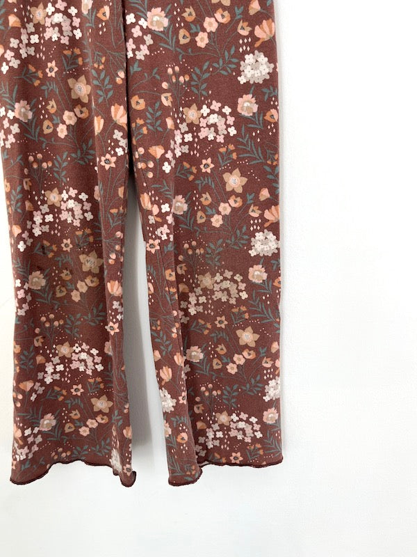 jax + lennon autumn floral pants 3/4T