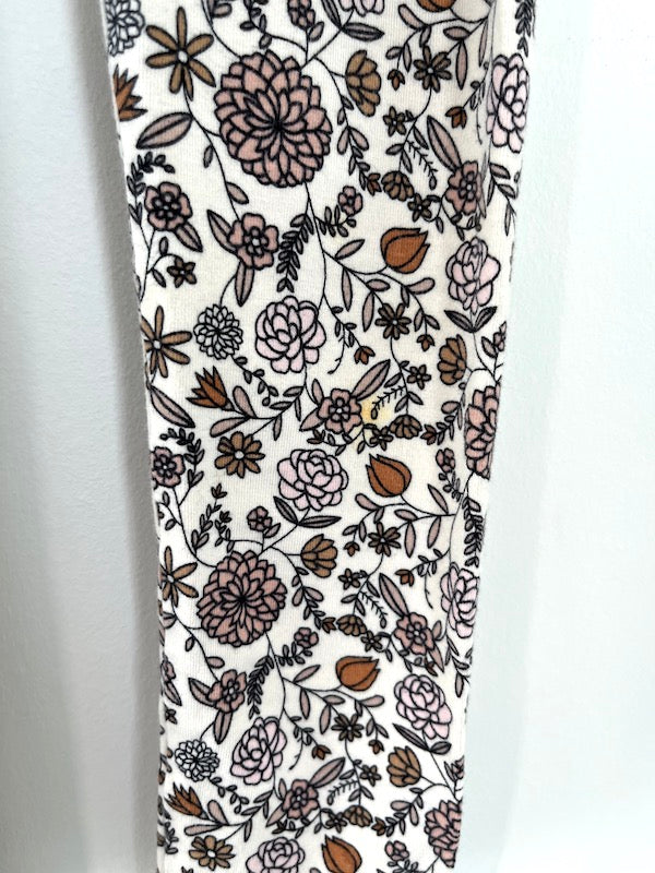 jax + lennon floral leggings 3/4T