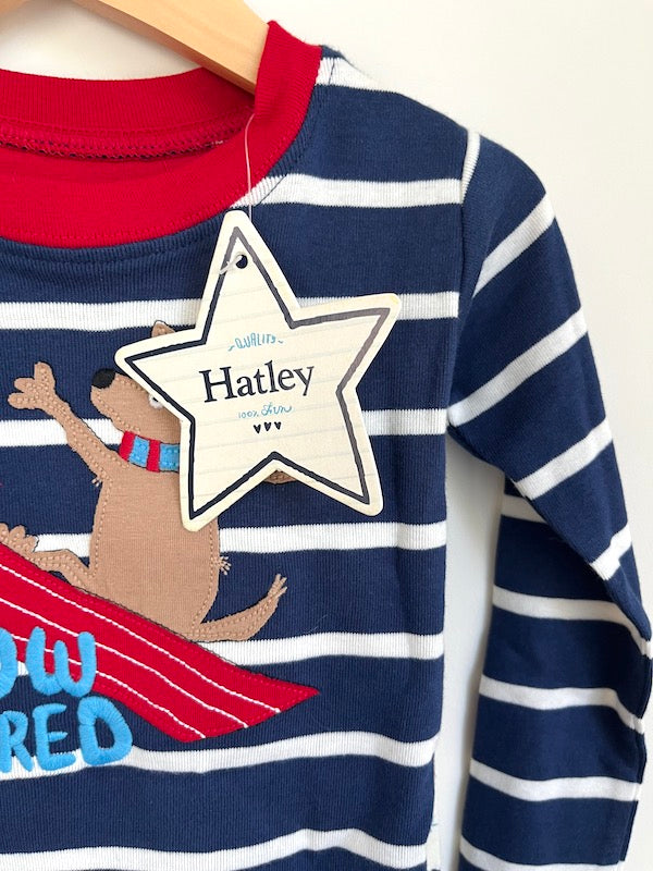 hatley snow tired pjs 3T NWT