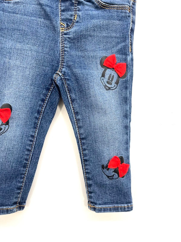 gap kids minnie mouse jeans 18-24m