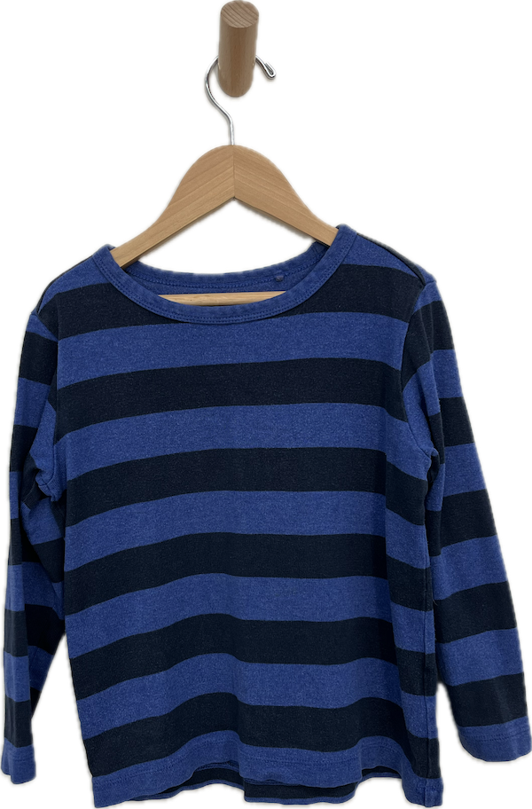 uniqlo blue stripe shirt 3T