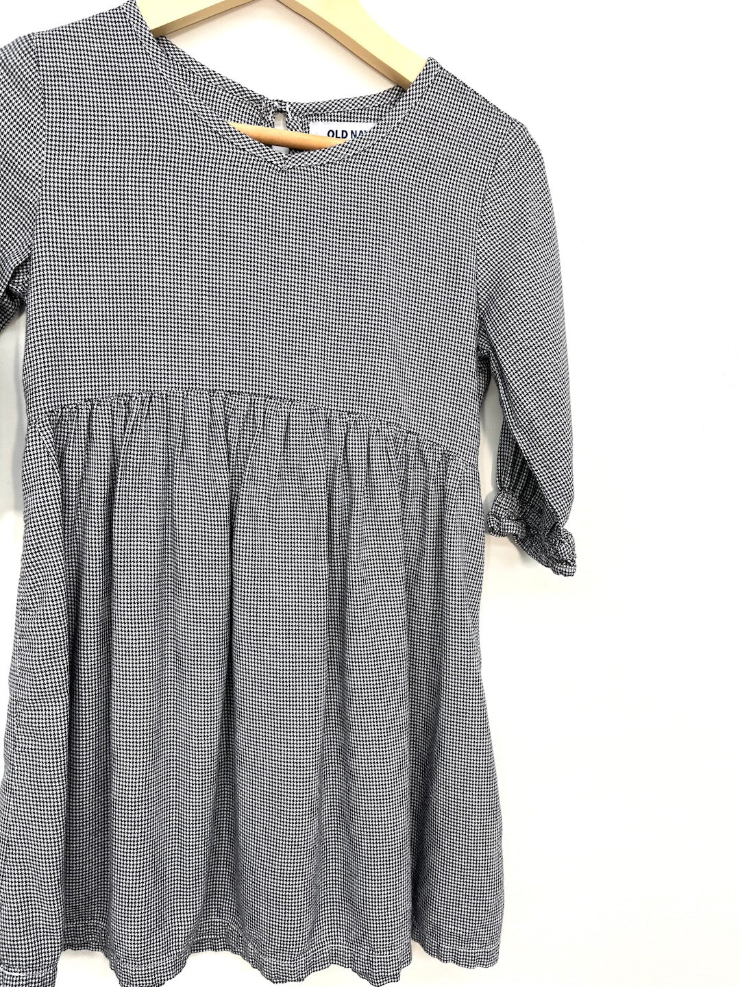 old navy houndtooth dress 4T