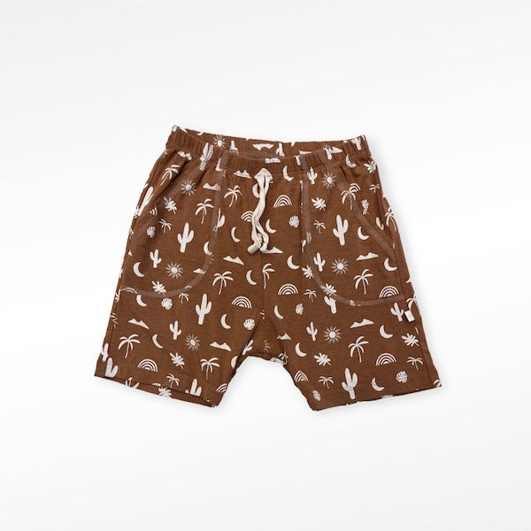 jax + lennon palm desert basic shorts 3/4T