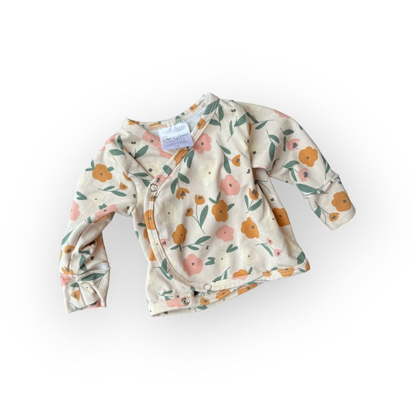 jax + lennon summer floral snap top NB