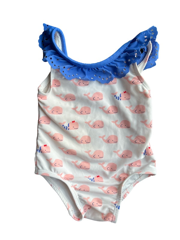 baby gap whale swimsuit 0-6m