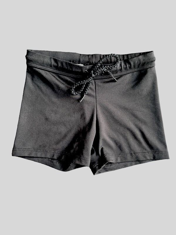 jax + lennon swim trunks black 4T