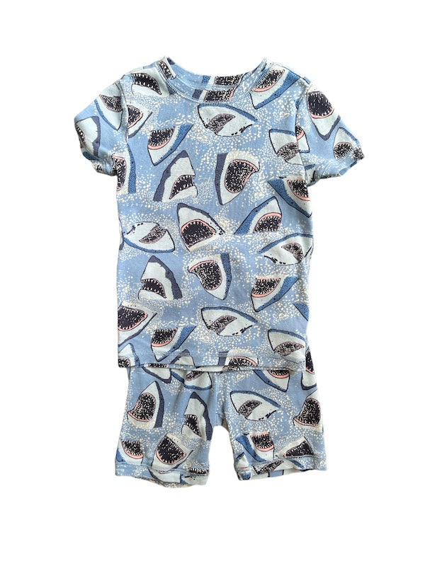 gap kids shark pjs 5T