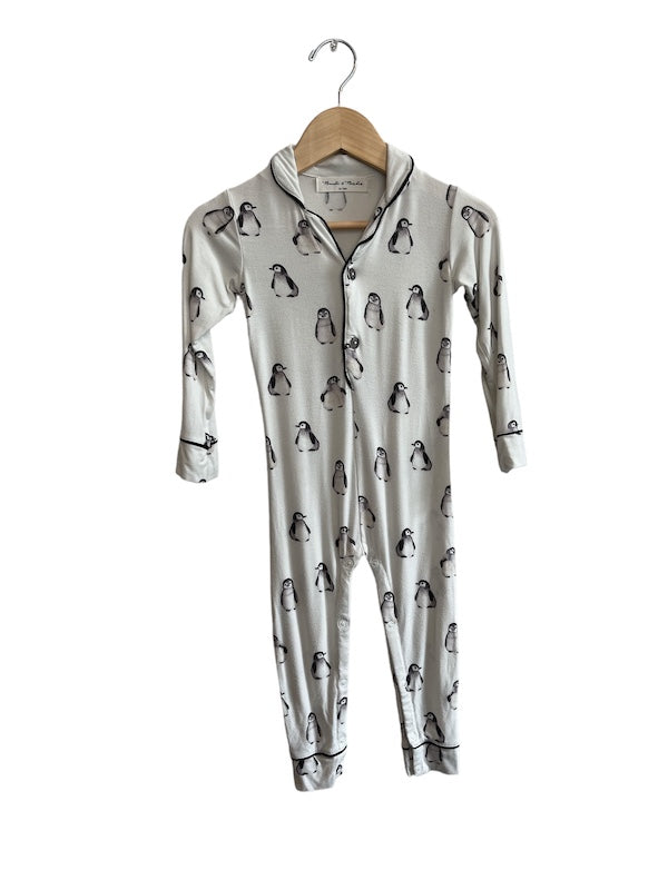 bambi & birdie penguin pj suit 18-24m