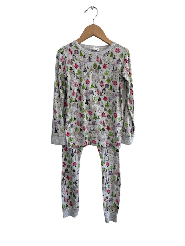 bambi & birdie xmas tree pjs 5T