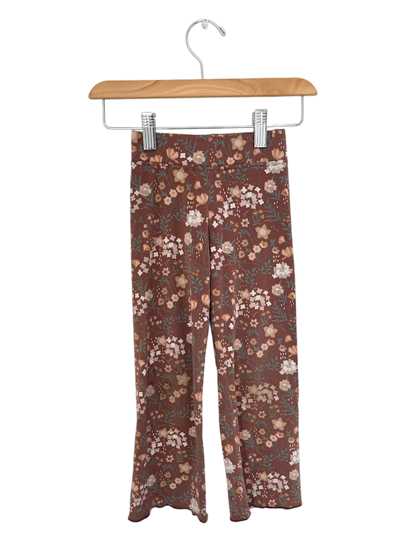 jax + lennon autumn floral pants 3/4T