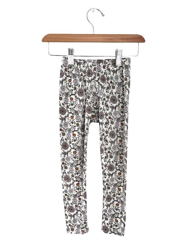 jax + lennon floral leggings 3/4T