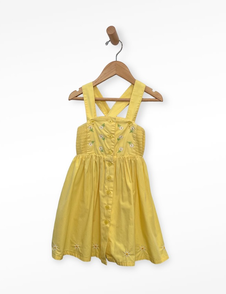 laura ashley yellow summer dress 2T