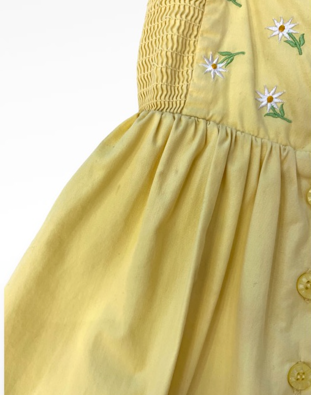 laura ashley yellow summer dress 2T