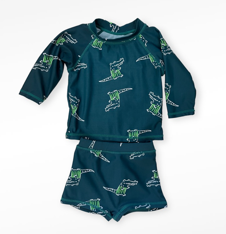 dot australia croc swim set 12-18m